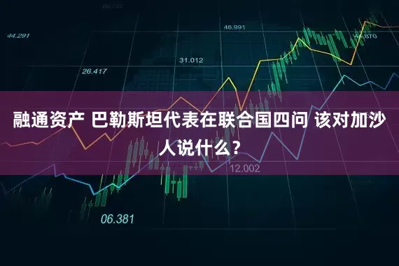 融通资产 巴勒斯坦代表在联合国四问 该对加沙人说什么？